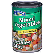 Hill Country Fare No Salt Added Mixed Vegetables, 15 oz