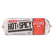 H-E-B Premium Pork Breakfast Sausage - Hot & Spicy