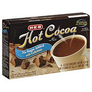 H-E-B No Sugar Added Hot Cocoa Mix