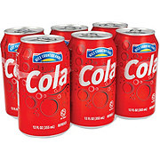 Hill Country Fare Cola Soda 6 pk Cans