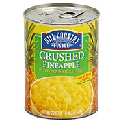 Hill Country Fare No Sugar Added Crushed Pineapple