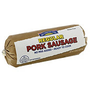 Hill Country Fare Pork Sausage - Regular