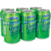 Hill Country Fare Lemon Lime Soda 6 pk Cans