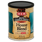 H-E-B Premium 100% Arabica House Blend Med-Dark Roast Ground Coffee