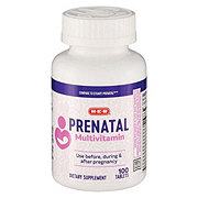H-E-B Prenatal Multivitamin Tablets