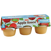 H-E-B Unsweetened Applesauce Cups