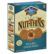 Blue Diamond Nut-Thins Pecan Nut & Rice Cracker Snacks
