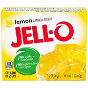 Jell-O Lemon Gelatin Dessert Mix