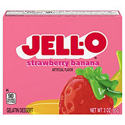 Jell-O Strawberry Banana Gelatin Dessert Mix