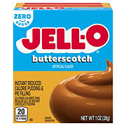 Jell-O Zero Sugar Butterscotch Instant Pudding Mix