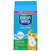 Fresh Step Clay Non-Clumping Cat Litter with Febreze
