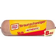 Oscar Mayer Braunschweiger Pork Liver Sausage - Authentic