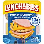 Lunchables Snack Kit Tray - Turkey & Cheddar Cheese Cracker Stackers