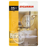 Sylvania G16.5 25-Watt Small Base Globe Light Bulbs