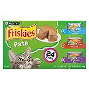 Friskies Purina Friskies Wet Cat Food Pate Variety Pack, Ocean Whitefish and Tuna, Mixed Grill and Turkey and Giblets Dinners