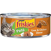 Friskies Pate Wet Cat Food, Liver & Chicken Dinner