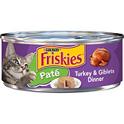 Friskies Purina Friskies Pate Wet Cat Food, Turkey & Giblets Dinner