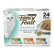 Fancy Feast Classic Seafood Feast Wet Cat Food Variety Pack
