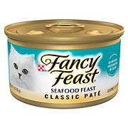 Fancy Feast Purina Fancy Feast Seafood Feast Classic Grain Free Wet Cat Food Pate