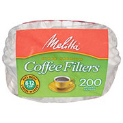 Melitta Basket Coffee Filters - White