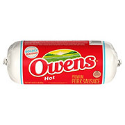 Owens Premium Pork Breakfast Sausage - Hot