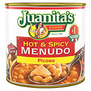 Juanita's Ready to Serve Hot & Spicy Menudo Soup Can