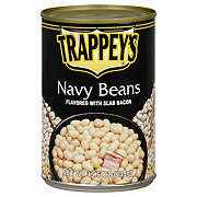 Trappey's Navy Beans with Slab Bacon