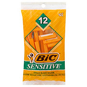BIC Sensitive Shaver Disposable Razor - Orange