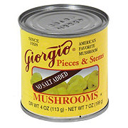 Giorgio No Salt Added Pieces & Stems Mushrooms