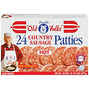 Purnell's Old Folks Hot Country Sausage Patties