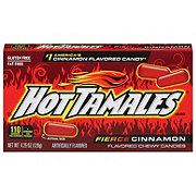 Hot Tamales Fierce Cinnamon Chewy Candy Theater Box