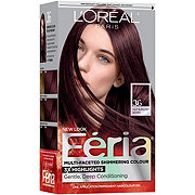 L'Oréal Paris Feria Multi-Faceted Permanent Hair Color - 36 Deep Burgundy Brown