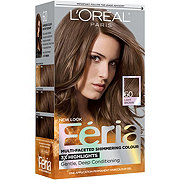 L'Oréal Paris Feria Permanent Hair Color, 60 Crystal Brown (Light Brown)