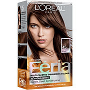 L'Oréal Paris Feria Multi-Faceted Permanent Hair Color - 45 Deep Bronzed Brown