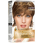 L'Oréal Paris Superior Preference Permanent Hair Color, 6.5G Lightest Golden Brown