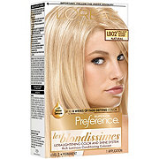 L'Oréal Paris Superior Preference Permanent Hair Color, LB02 Extra Light Natural Blonde