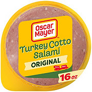 Oscar Mayer Turkey Cotto Salami Sliced Lunch Meat