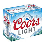 Coors Light Beer 12 pk Cans