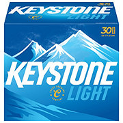 Keystone Light Beer 30 pk Cans