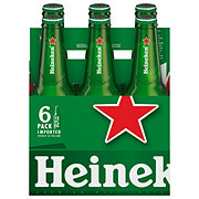 Heineken Lager Beer 6 pk Bottles