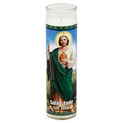 Reed Candle Saint Jude Religious Candle – White Wax