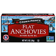 Crown Prince Flat Anchovies in Olive Oil