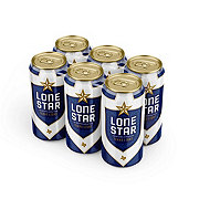 Lone Star Light Beer 6 pk Cans