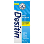 Desitin Daily Defense Baby Diaper Rash Cream with Zinc Oxide