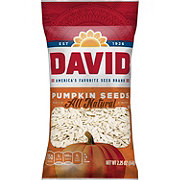 DAVID Seeds Keto Friendly Salted and Roasted Pumpkin Seeds