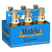 Modelo Especial Mexican Lager Import Beer 12 oz Bottles, 6 pk