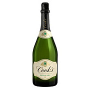 Cook's California Champagne Extra Dry White Sparkling Wine Bottle