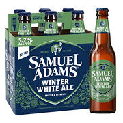 Samuel Adams Winter White Ale Beer 6 pk Bottles