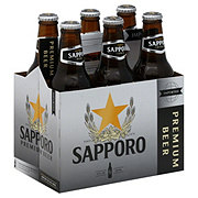 Sapporo Premium Beer 6 pk Bottles