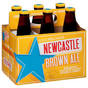 Newcastle Brown Ale Beer 6 pk Bottles